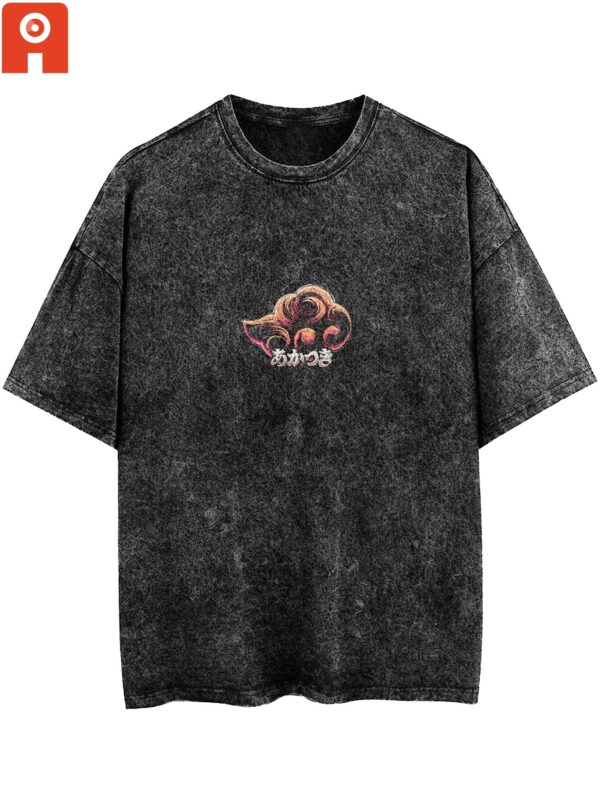 Akatsuki Brush Stroke Vintage T Shirt 2.jpg